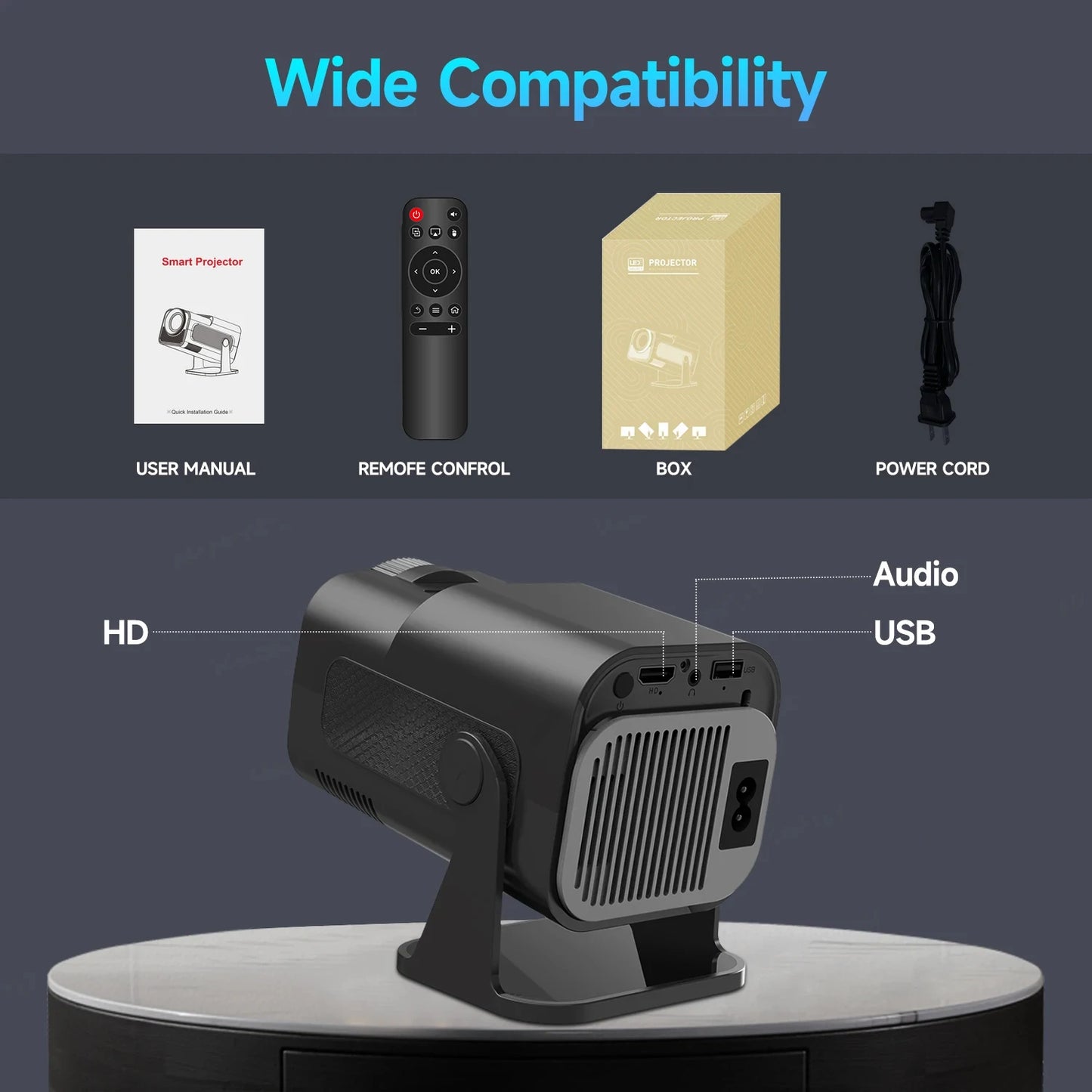 Magcubic 4K mini projector